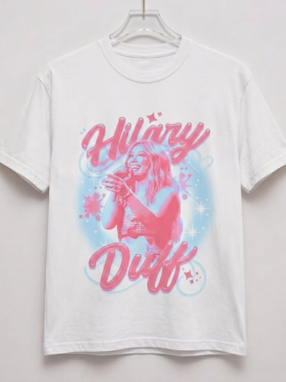 Hilary Duff T-Shirt White
